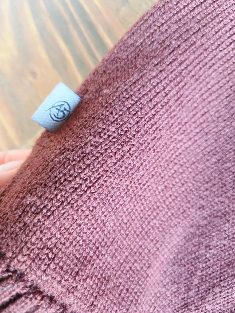 The North Face A5 Series Wool Blend Ribbed-Crew neck Sweater Brown